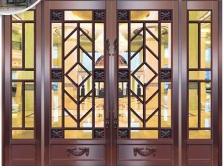 海东设计铜门